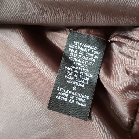 XOXO 100%Rabbit Fur sweater - Picture 7 of 9